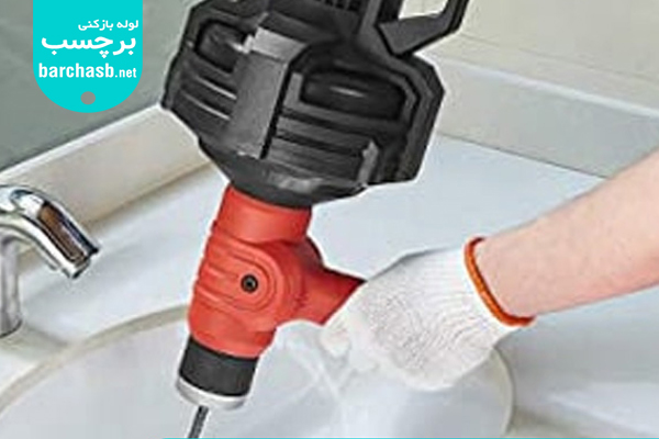 لوله بازکنی با دریل