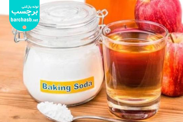 رفع گرفتگی توالت فرنگی با جوش شیرین و سرکه