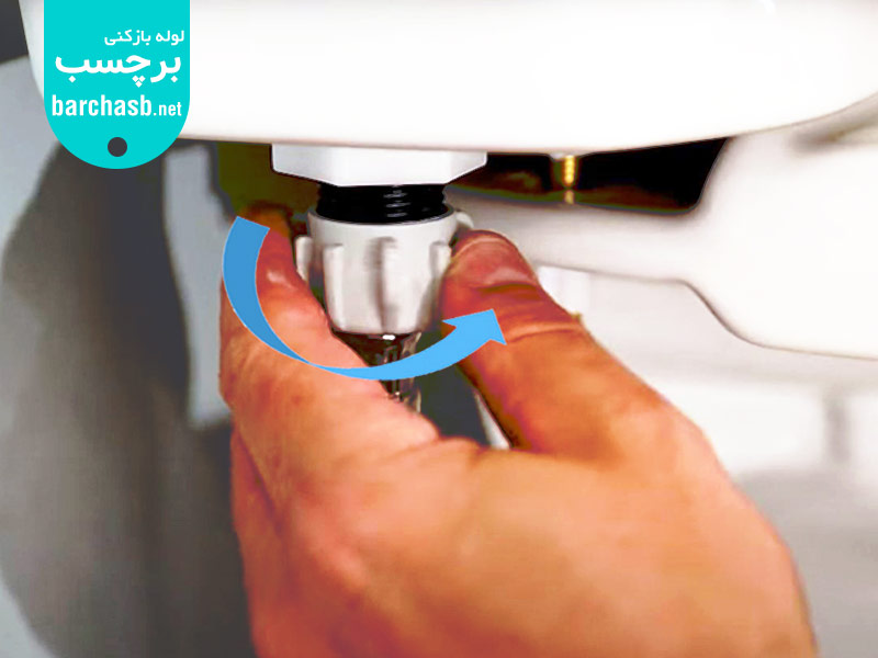 نشتی فلاش تانک به دلیل شل بودن پیچ و مهر