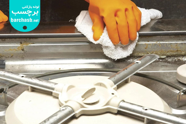 از بین بردن بوی بد ماشین ظرفشویی
