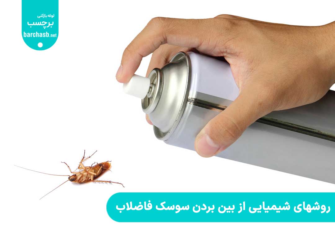 روشهای شیمیایی از بین بردن سوسک فاضلاب