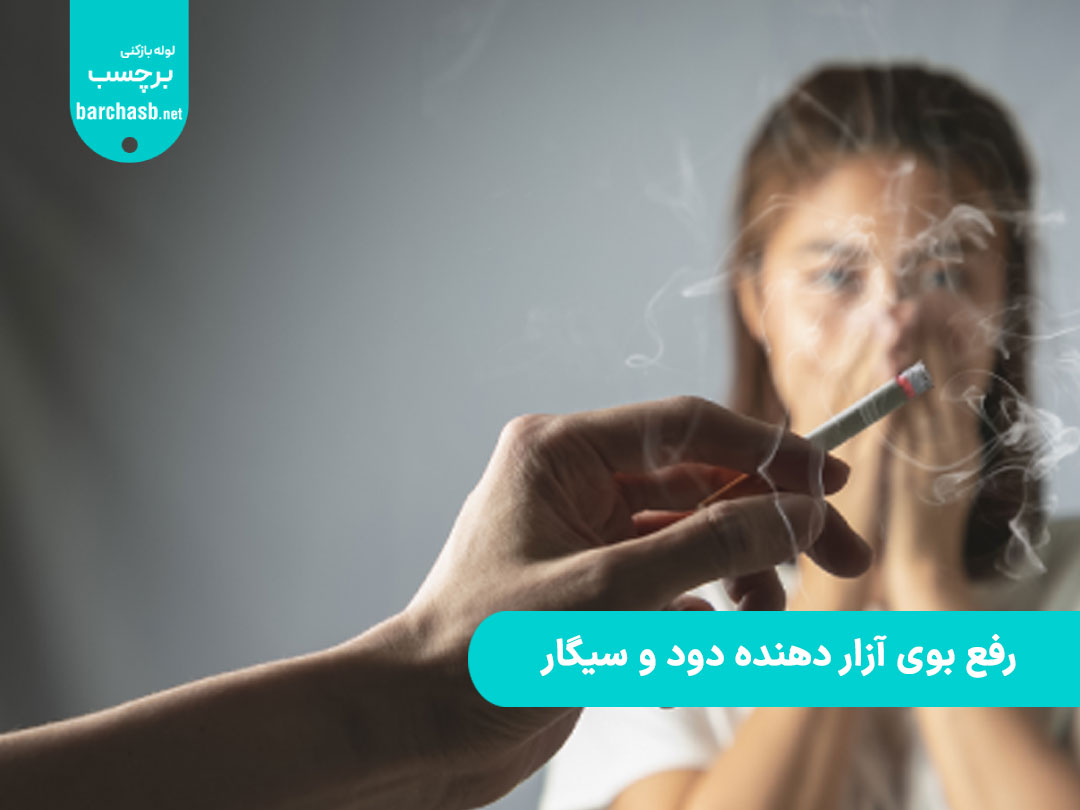 قرار دادن چند تکه زغال گداخته در فضای خانه برای رفع بوی آزار دهنده دود و سیگار