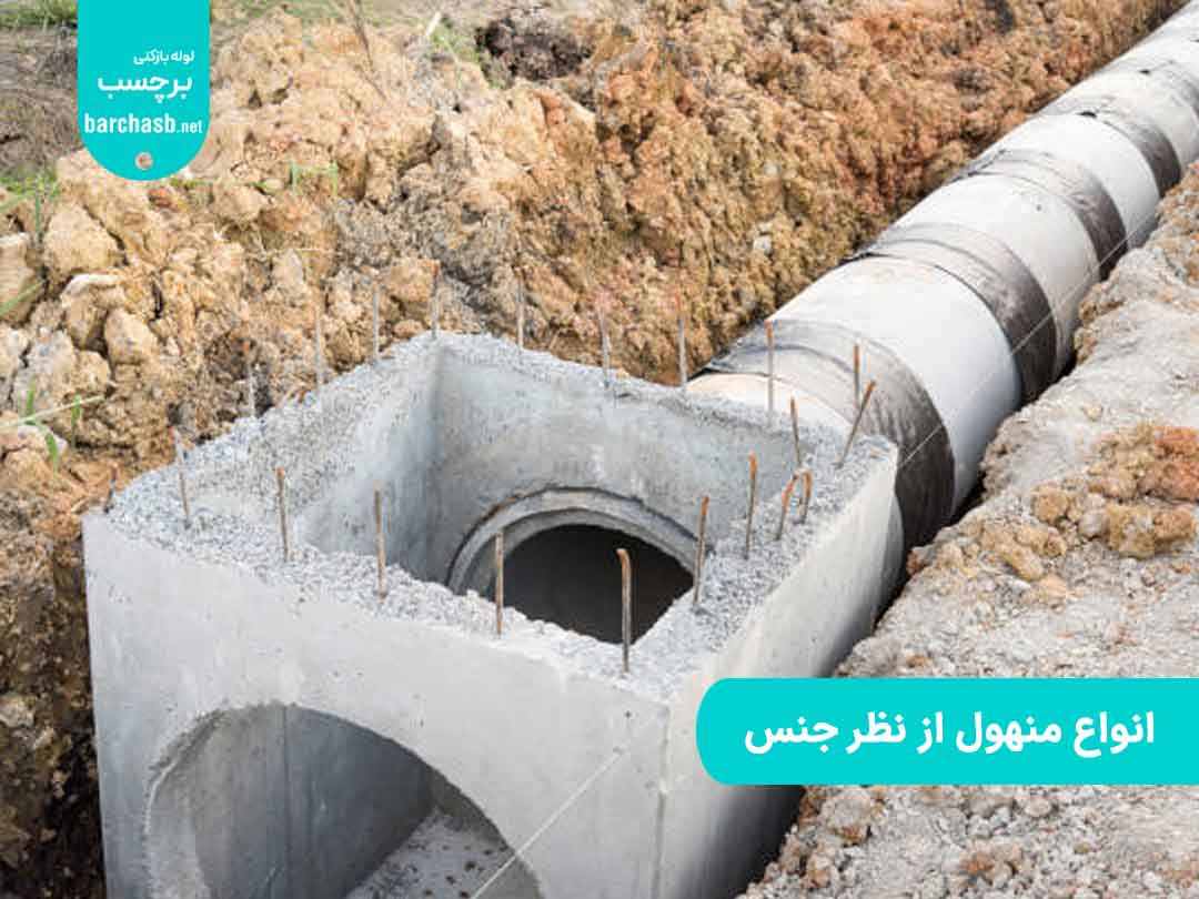 انواع منهول از نظر جنس